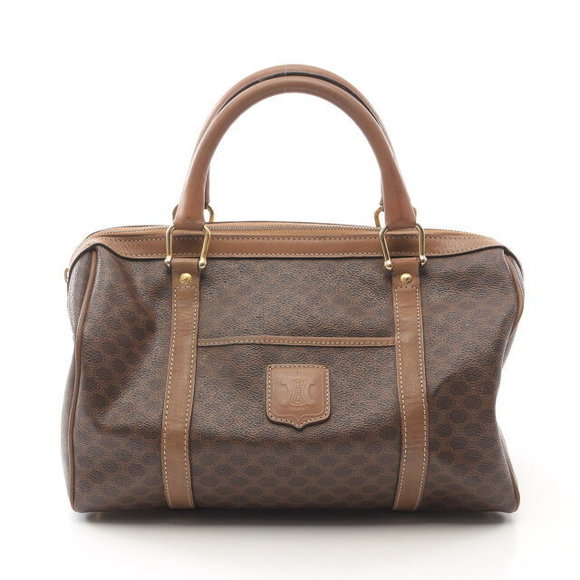 Celine Macadam Brown Handbag Leather - Picture 1 of 7